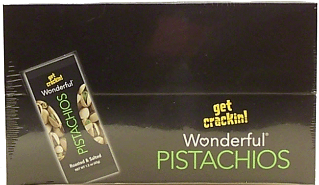 Wonderful Pistachios  roasted & salted pistachios, 24 1.5-oz. bags Full-Size Picture